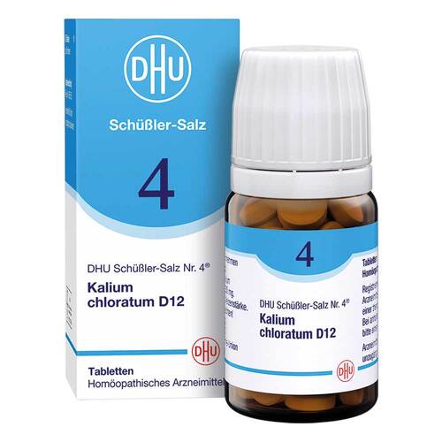 DHU Sch&uuml;&szlig;ler-Salz Nr. 4 Kalium chloratum D 12 Tabletten - 1