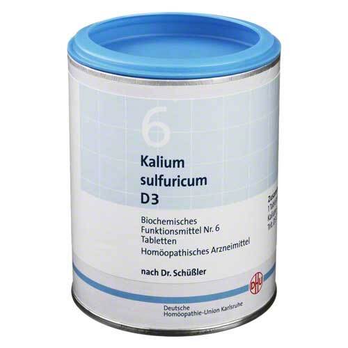 DHU Sch&uuml;&szlig;ler-Salz Nr. 6 Kalium sulfuricum D 3 Tabletten - 1