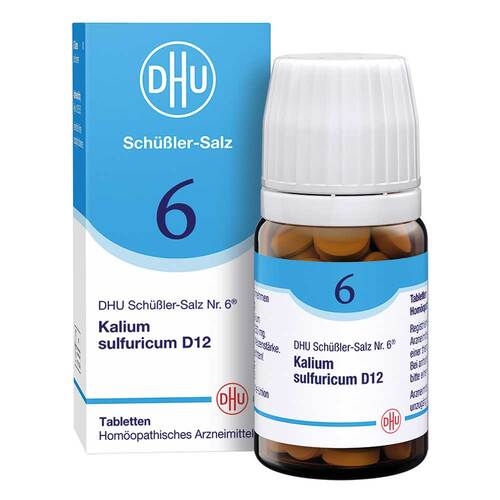 DHU Sch&uuml;&szlig;ler-Salz Nr. 6 Kalium sulfuricum D 12 Tabletten - 1