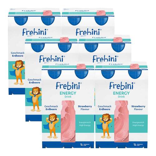 Frebini Energy Drink Erdbeere Trinkflasche - 1