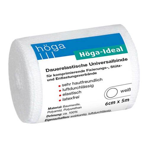 H&ouml;ga Idealbinde 6cmx5m wei&szlig; - 1