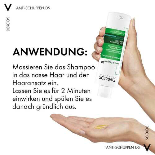 Vichy Dercos Anti-Schuppen Sensitive Pflegeshampoo bei empfindlicher Kopfhaut - 5