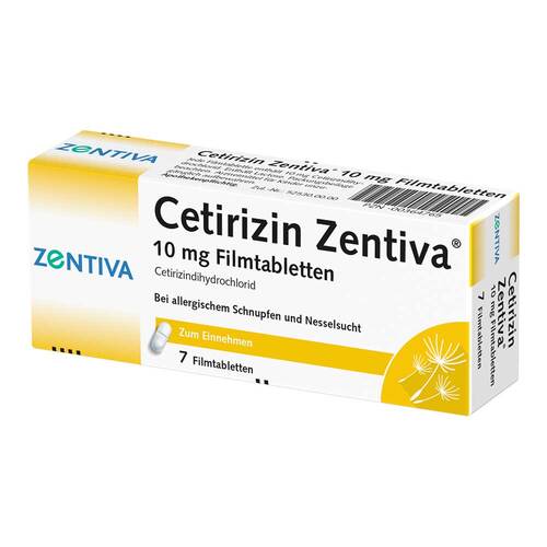 Cetirizin Zentiva 10 mg Filmtabletten - 1