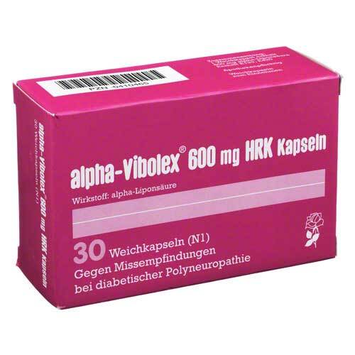 Alpha Vibolex 600 mg Hrk Weichkapseln - 1