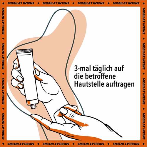 Mobilat Intens Muskel- und Gelenksalbe 3% Creme - 5