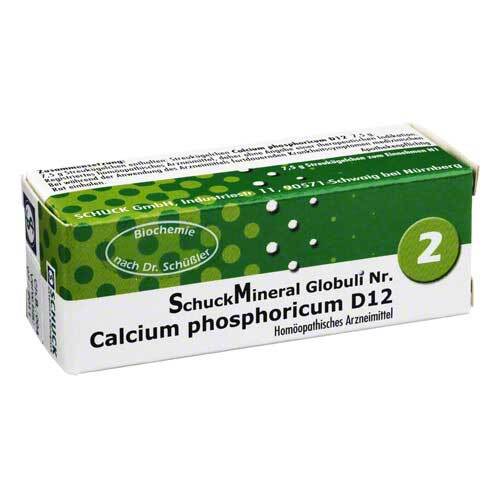 Schuckmineral Globuli 2 Calcium phosphoricum D12 - 1