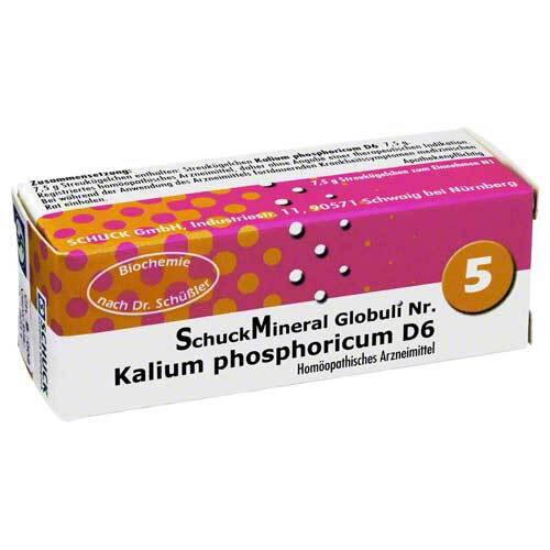 Schuckmineral Globuli 5 Kalium phosphoricum D6 - 1