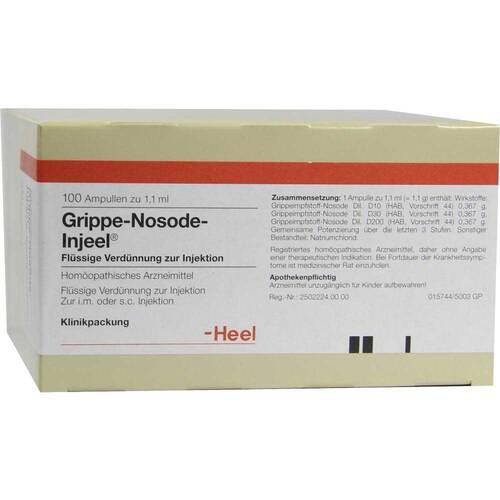 Grippe Nosode Injeel Ampullen - 1