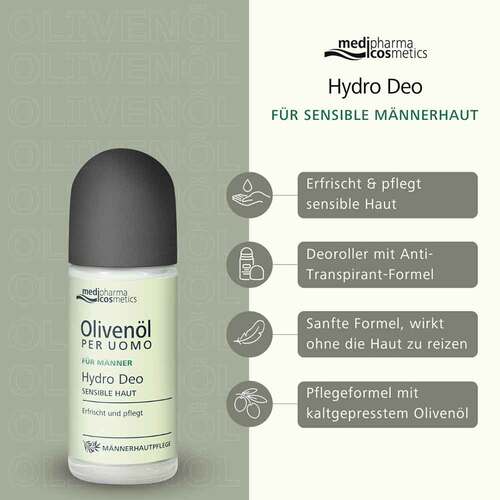 Oliven&ouml;l Per Uomo Hydro Deo - 3