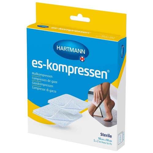 ES-Kompressen steril 10x10 cm 8fach - 1