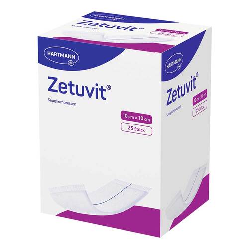 Zetuvit Saugkompresse steril 10x10 cm Cpc - 1