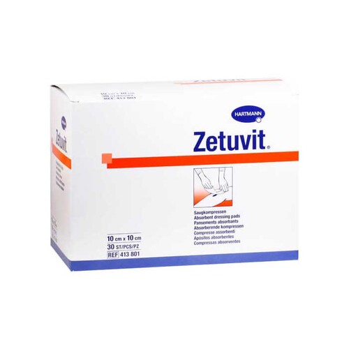 Zetuvit Saugkompresse unsteril 10x10 cm Cpc - 1