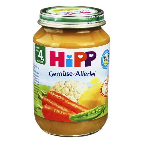 Hipp Bio Gem&uuml;se Gem&uuml;se Allerlei - 1