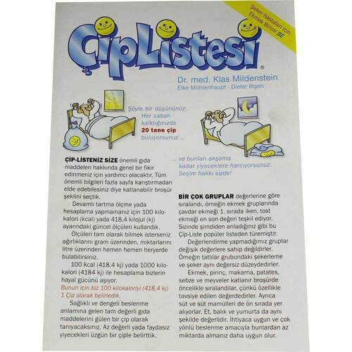 Chipliste Leporello t&uuml;rkisch - 1