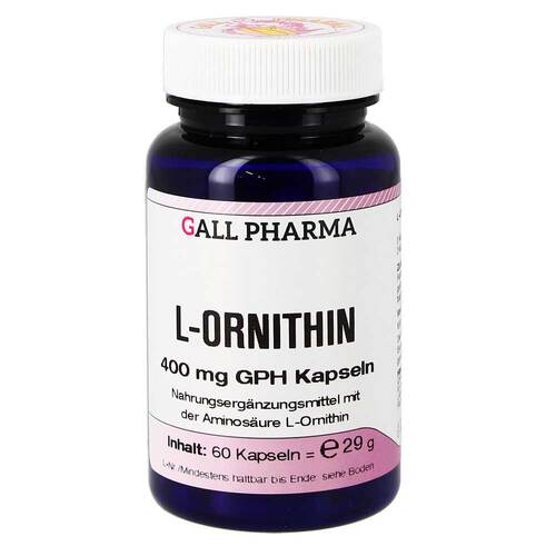 L-Ornithin 400 mg GPH Kapseln - 1