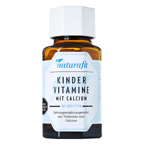 Naturafit Kindervitamine mit Calcium Lutschtbl. - 1