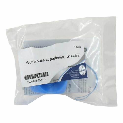 Arabin W&uuml;rfel Pessar perf.Gr&ouml;&szlig;e 4 / 41mm - 1