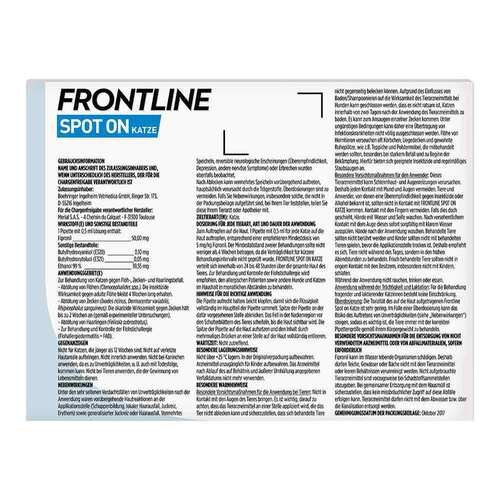 FRONTLINE® SPOT ON Katze  - 7