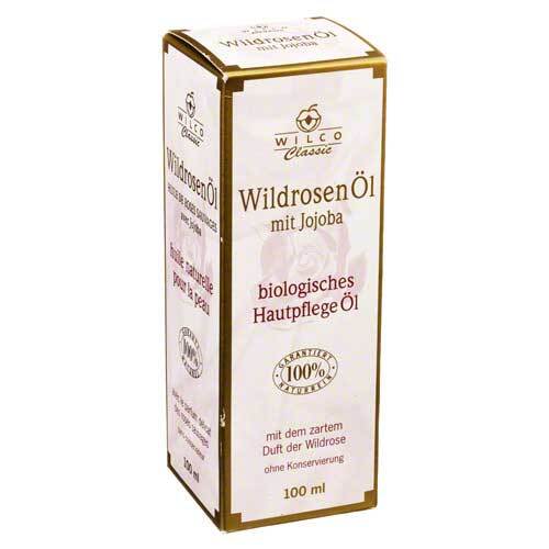 Wildrosen&ouml;l 100% naturrein mit Jojoba - 1