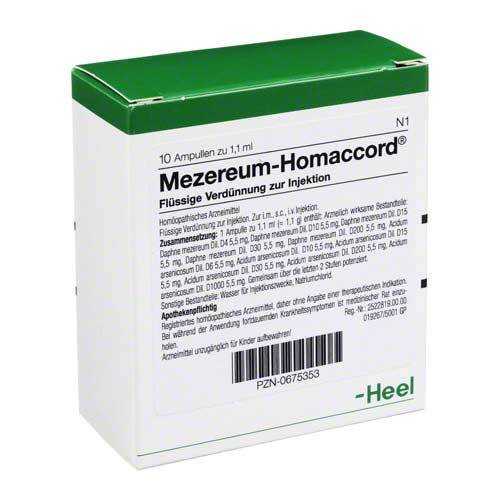 Mezereum Homaccord Ampullen - 1