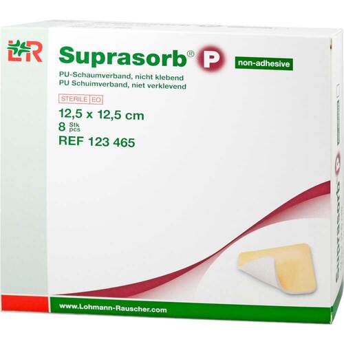 Suprasorb P PU-Schaumv.12,5x12,5cm nicht klebend - 1
