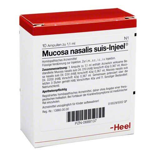 Mucosa nasalis suis Injeel Ampullen - 1