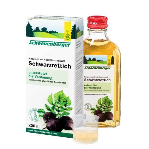 Schwarzrettich Saft Schoenenberger - 1