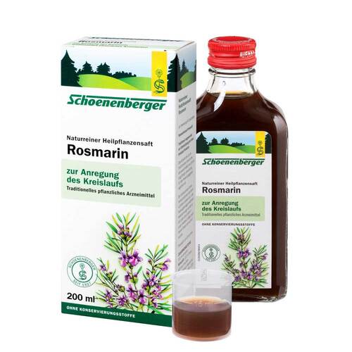 Rosmarin Saft Schoenenberger - 1