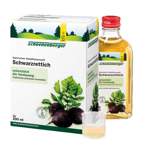 Schwarzrettich Saft Schoenenberger - 1