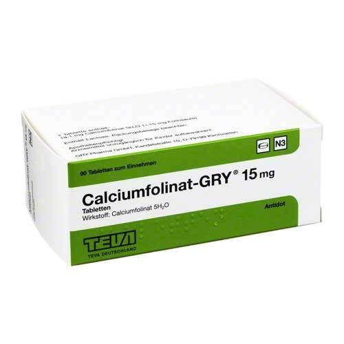 Calciumfolinat Gry 15 Tabletten - 1