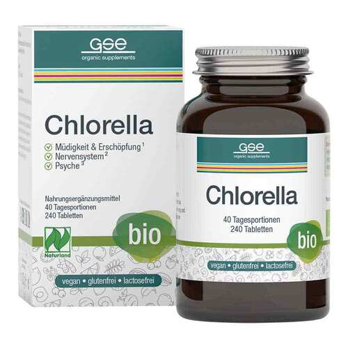 Chlorella 500 mg Bio Naturland Tabletten - 1