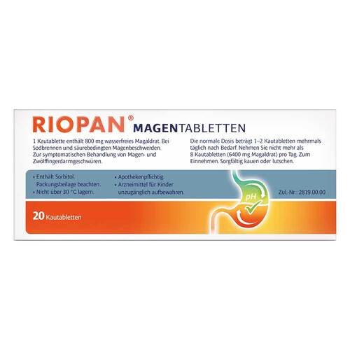 Riopan Magen Tabletten Kautabletten - 2