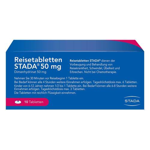 Reisetabletten STADA - 2