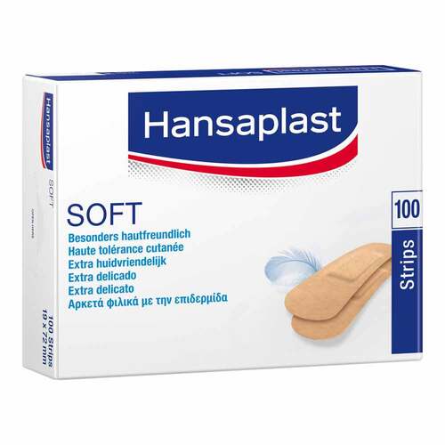 Hansaplast Soft Strips 1,9x7,2 cm - 1