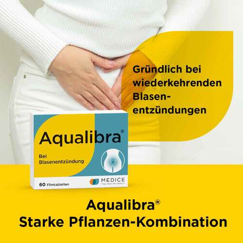 Aqualibra® Filmtabletten bei Harnwegsinfekten - 3