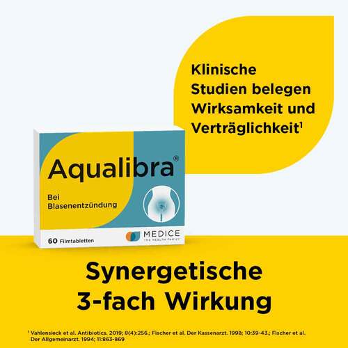 Aqualibra® Filmtabletten bei Harnwegsinfekten - 4