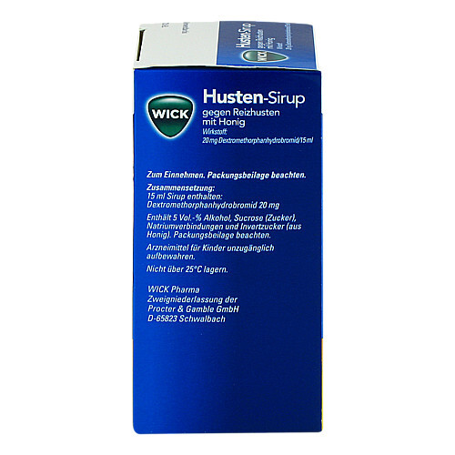 WICK Husten Sirup gegen Reizhusten mit Honig - 2