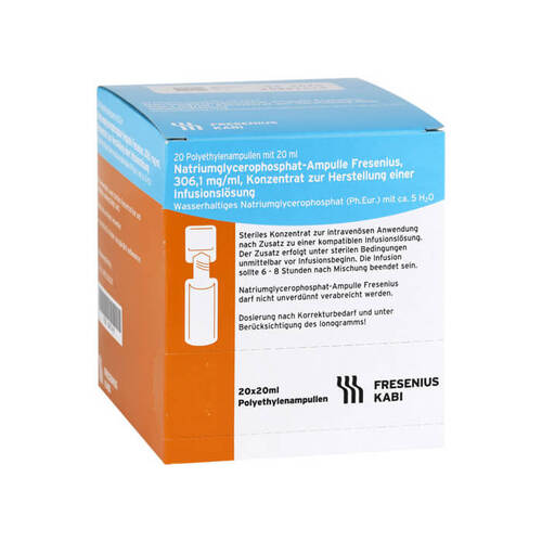 Natriumglycerophosphat Ampulle Infusionsl&ouml;sung -Konzentrat - 1
