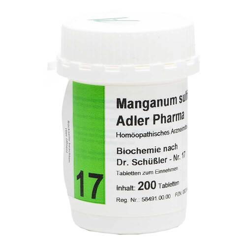 Biochemie Adler 17 Manganum - 1