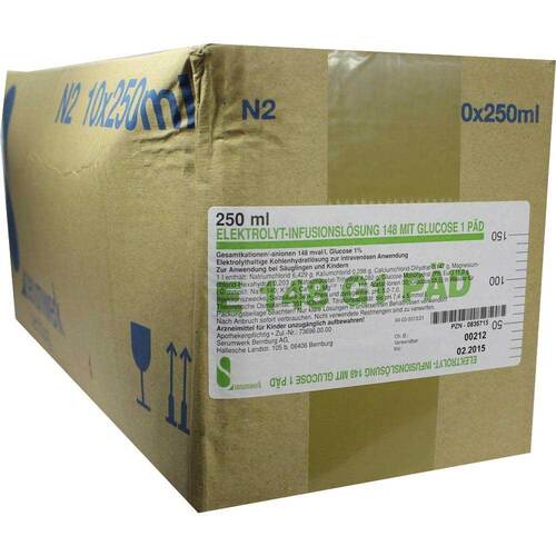 Elektrolyt Infusionsl&ouml;sung 148 mit Glucose 1 p&auml;d. - 1