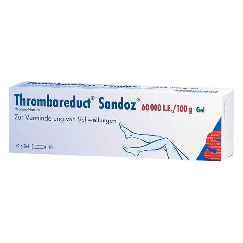 Thrombareduct Sandoz 60.000 I.E. Gel - 1