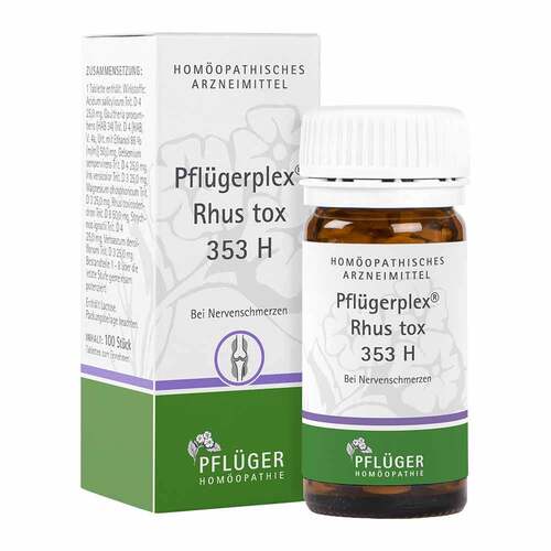 Pfl&uuml;gerplex Rhus toxicodendron 353 H Tabletten - 1