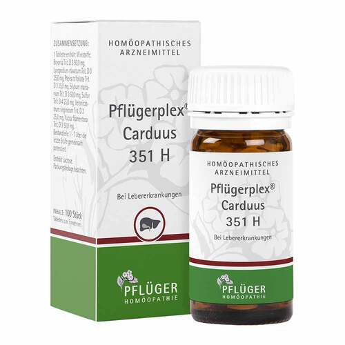 Pfl&uuml;gerplex Carduus 351 H Tabletten - 1