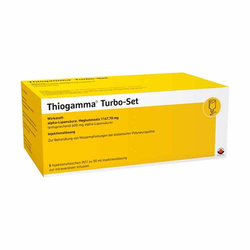 Thiogamma Turbo Set Injektionsflaschen - 1