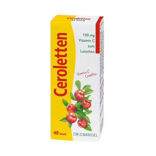 Ceroletten Grandel Lutschtabletten - 1