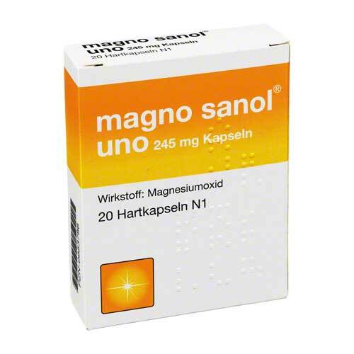 Magno Sanol uno 245 mg Hartkapseln - 1