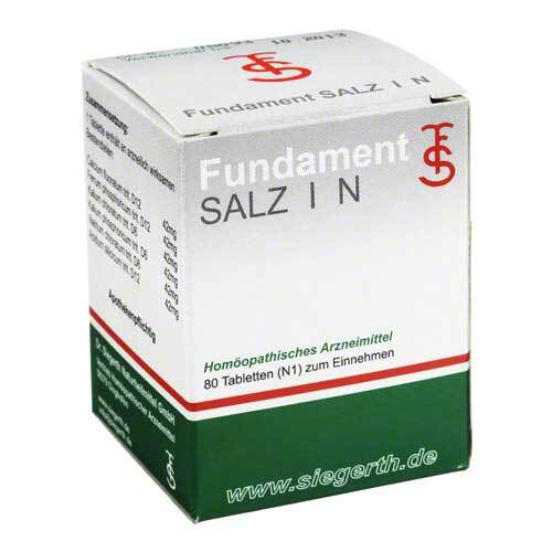 Fundament Salz I N Tabletten - 1