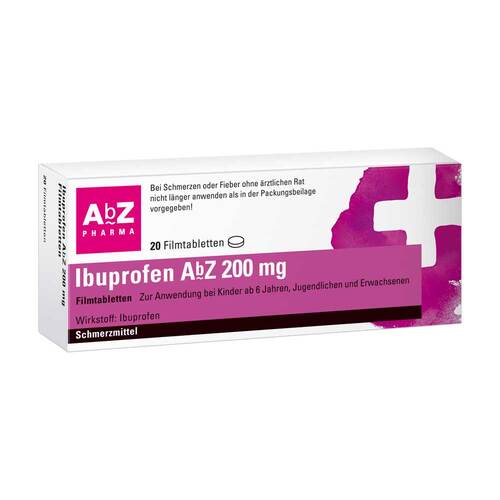 Ibuprofen AbZ 200 mg Filmtabletten - 1