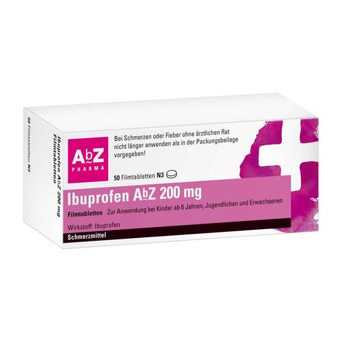 Ibuprofen AbZ 200 mg Filmtabletten - 1