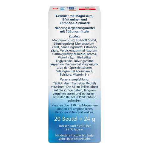 Doppelherz Magnesium+B-Vitamine direct Pellets - 4